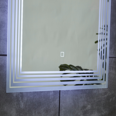 CE IP44 neue Art-4 Seiten Rahmen Beleuchtete LED-Badezimmer-Spiegel mit